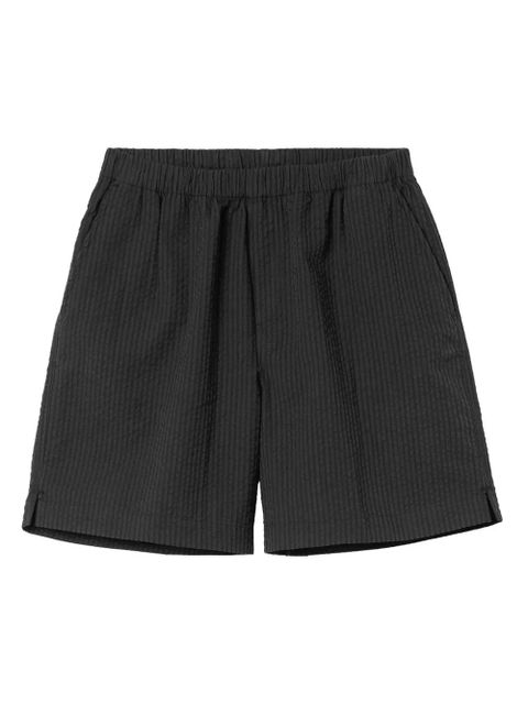 Carhartt WIP textured elastic-waist shorts - Black - zdjęcie produktu nr 1