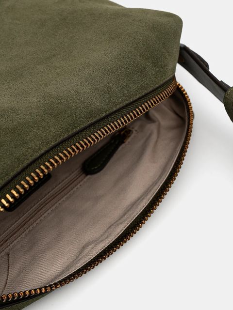 Pinko torebka zamszowa Horizontal