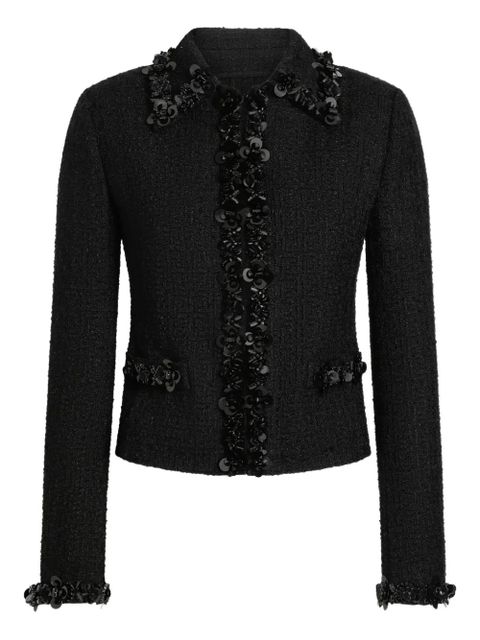 Dolce & Gabbana sequin-embellished jacket - Black - zdjęcie produktu nr 1
