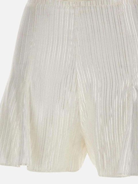 ROTATE BIRGER CHRISTENSEN patterned mini shorts - Neutrals