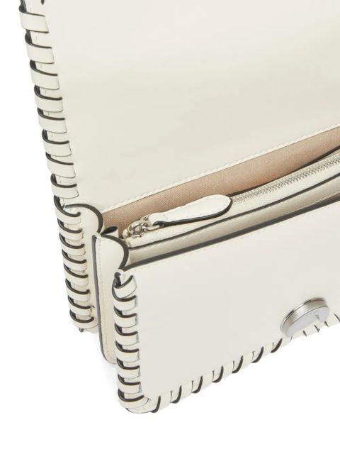 PINKO mini Love tote bag - White