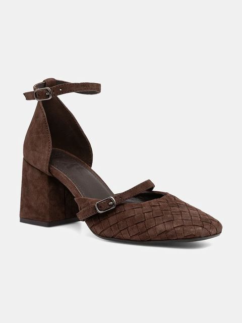 Answear.LAB czółenka zamszowe - zdjęcie produktu nr 1