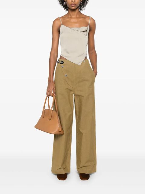 Nanushka sleeveless crop top - Grey - zdjęcie produktu nr 2