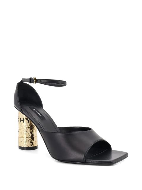 Givenchy Tape-heel leather sandals - Black - zdjęcie produktu nr 2