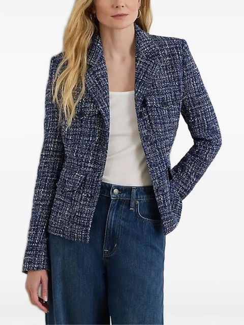 Lauren Ralph Lauren button tweed jacket - Blue - zdjęcie produktu nr 1