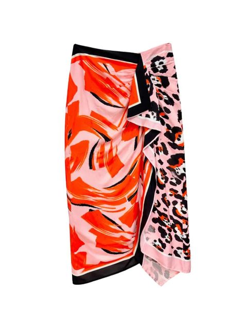 Essentiel Antwerp Juanita printed midi skirt - Pink - zdjęcie produktu nr 2