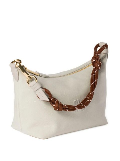 Miu Miu gabardine mini bag - White - zdjęcie produktu nr 2