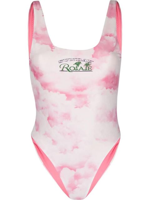 ROTATE BIRGER CHRISTENSEN Sunday Cismione one-piece swimsuit - Pink - zdjęcie produktu nr 1