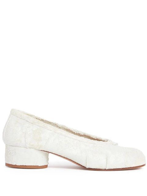 Maison Margiela 30mm Tabi pumps - White - zdjęcie produktu nr 1