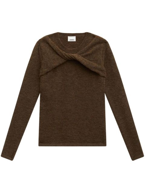 ISABEL MARANT Kern jumper - Brown - zdjęcie produktu nr 1