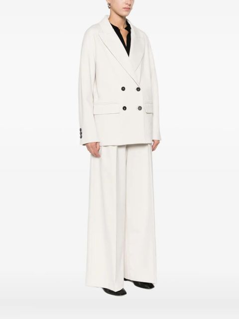 SOLOTRE double-breasted blazer - White - zdjęcie produktu nr 2