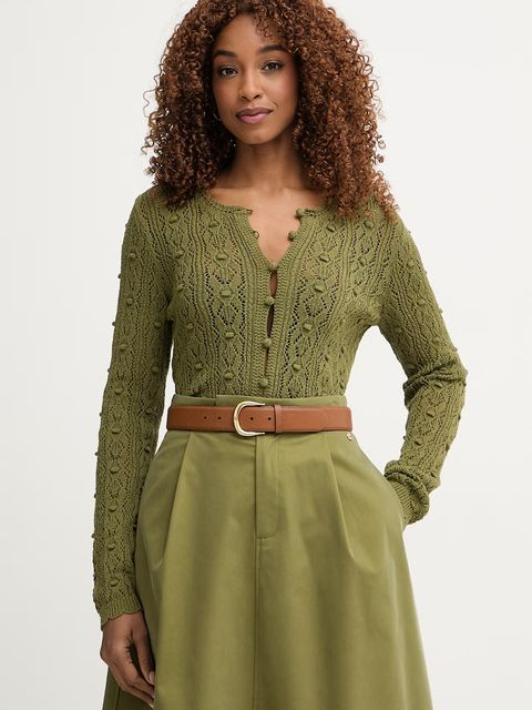 Pedro del Hierro kardigan damski ażurowy - zdjęcie produktu nr 1