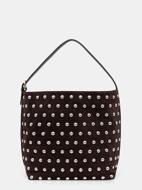 Liviana Conti torebka skórzana kolor brązowy A5WA61 - zdjęcie produktu nr 1