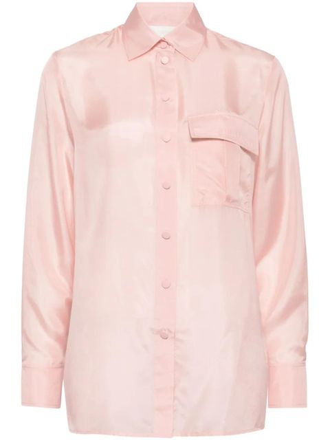 ZIMMERMANN Halliday silk shirt - Pink - zdjęcie produktu nr 1