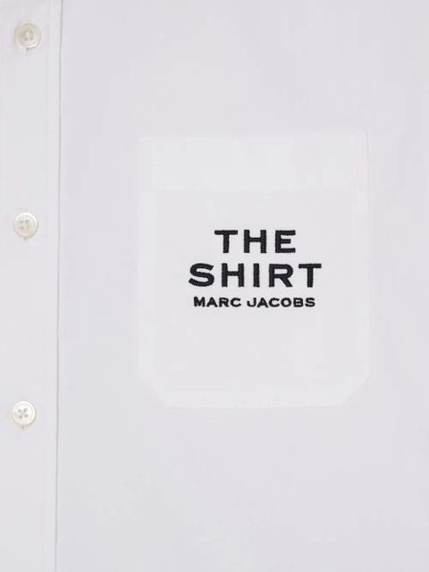 Marc Jacobs logo-embroidered shirt - White