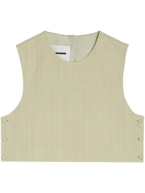 Jil Sander crew-neck vest - Neutrals - zdjęcie produktu nr 1