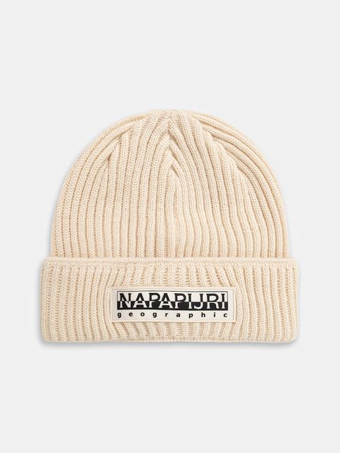 Napapijri czapka F-Vispa kolor beżowy NP0A4HXMN1J1 - zdjęcie produktu nr 1