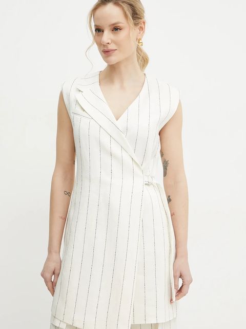 BOSS sukienka lniana - zdjęcie produktu nr 1