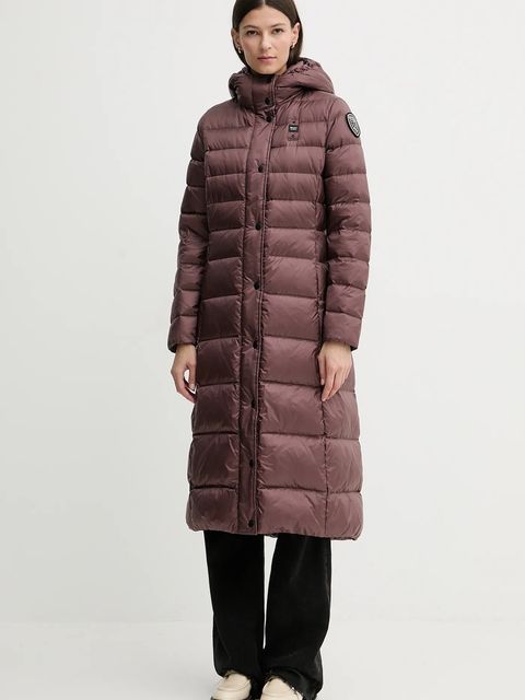 Blauer kurtka puchowa ANITA kolor bordowy przejściowa BLDK03101