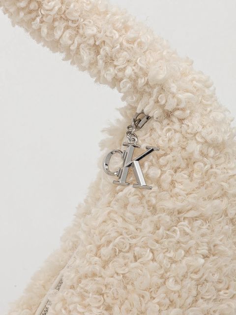 Calvin Klein torebka kolor beżowy LV04F3143G - zdjęcie produktu nr 2