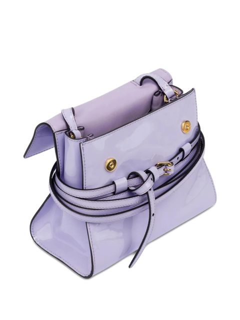 Moschino tie-detailing tote bag - Purple - zdjęcie produktu nr 2