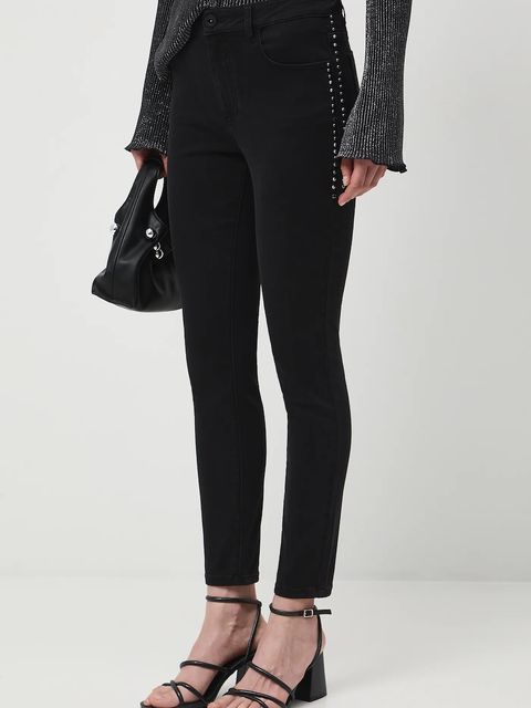 Medicine jeansy damskie kolor czarny - zdjęcie produktu nr 1