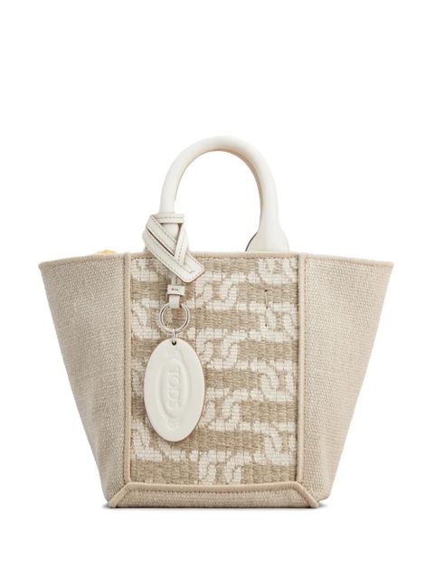 Tod's mini Shopping tote bag - Neutrals - zdjęcie produktu nr 1