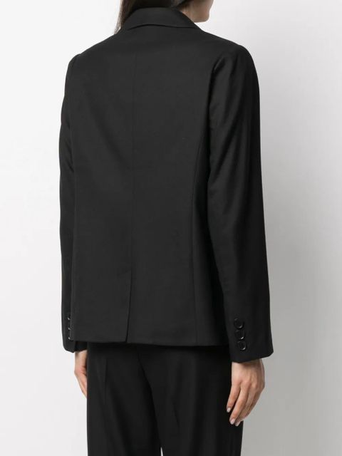 ANINE BING Becky double-breasted blazer - Black