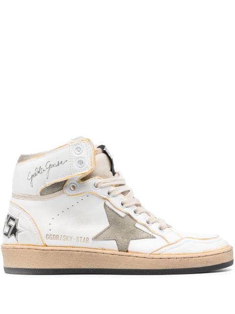 Golden Goose Sky-Star high-top sneakers - White - zdjęcie produktu nr 1