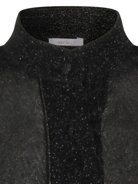 Oséree plumage-embellishment shirt - Black