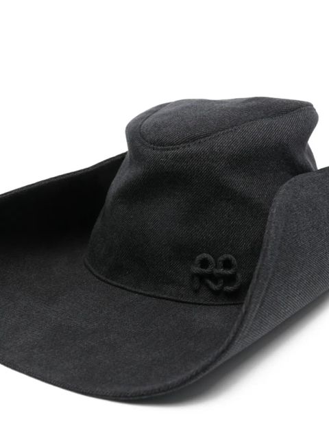Ruslan Baginskiy wide-brim hat - Black - zdjęcie produktu nr 2