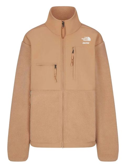 Skims zip-up bomber jacket - Brown - zdjęcie produktu nr 1