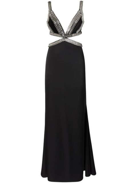 PINKO Muller maxi dress - Black