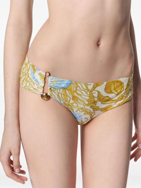 Versace Underwater Barocco bikini bottoms - Neutrals