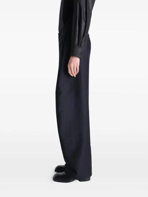 LEMAIRE twisted chino trousers - Blue