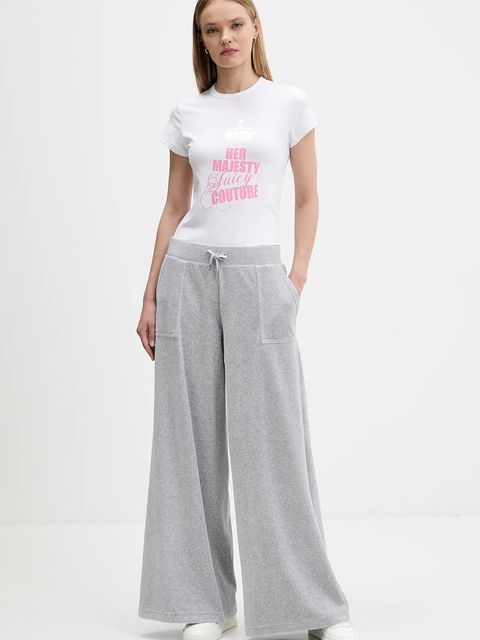 Juicy Couture t-shirt damski kolor biały JCNCT225464 - zdjęcie produktu nr 2
