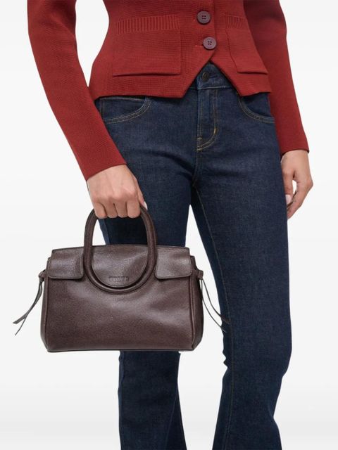 STAUD mini Maude top-zip shoulder bag - Brown