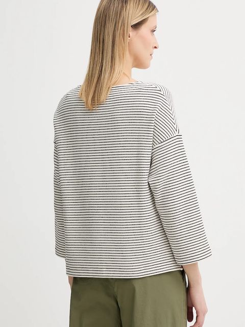 Marc O'Polo longsleeve kolor beżowy 506300352085