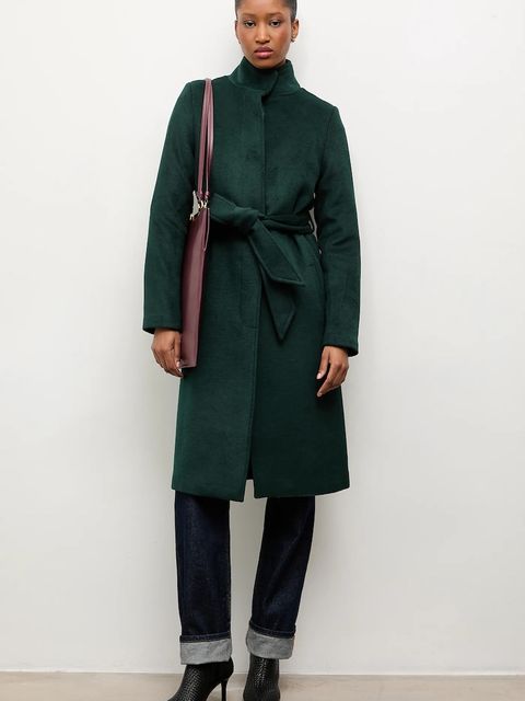 Answear Lab płaszcz wełniany - zdjęcie produktu nr 2