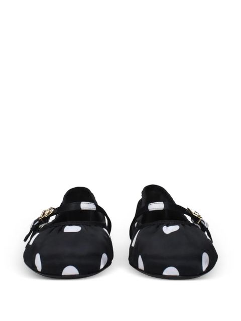 Dolce & Gabbana polka-dot ballet flats - Black