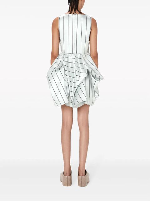 JW Anderson sleeveless peplum minidress - Grey