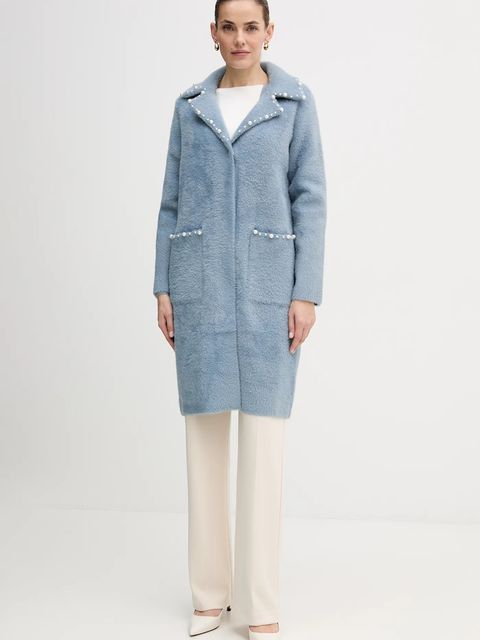 Joseph Ribkoff płaszcz kolor niebieski 261997 - zdjęcie produktu nr 1