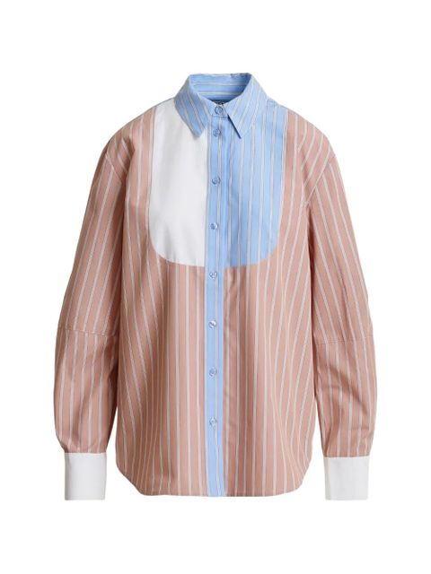 Essentiel Antwerp striped oversized shirt - Neutrals - zdjęcie produktu nr 1