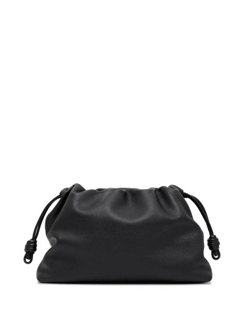 LOEWE Large Flamenco chain-strap bucket bag - Black