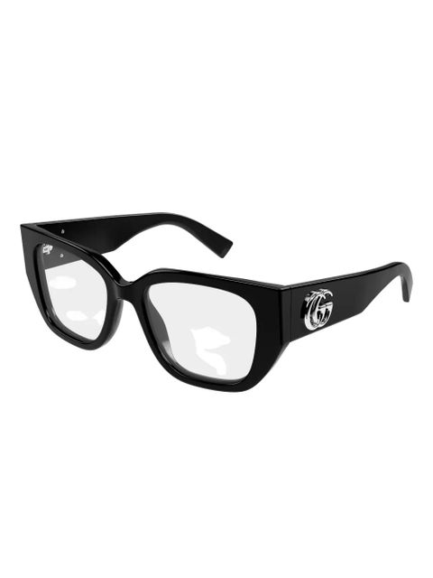 Gucci Eyewear logo-detail glasses - Black - zdjęcie produktu nr 2