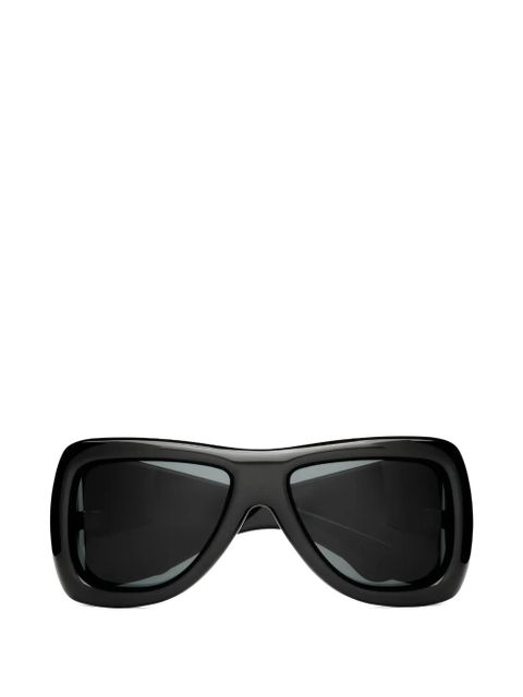 Saint Laurent SL 902 geometic frame sunglasses - Black - zdjęcie produktu nr 1