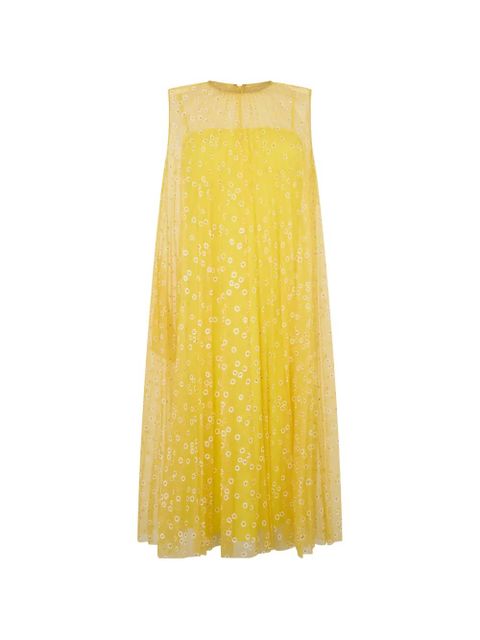 Valentino Garavani floral-print dress - Yellow - zdjęcie produktu nr 1