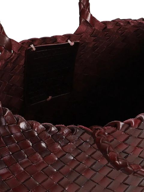 DRAGON DIFFUSION small Santa Croce tote bag - Brown