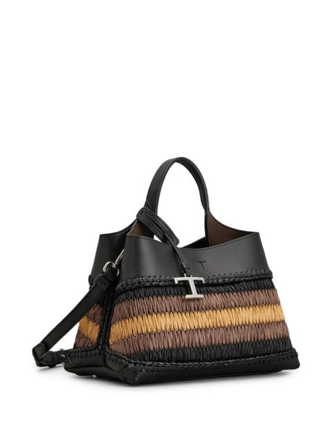 Tod's logo-plaque tote bag - Black - zdjęcie produktu nr 2