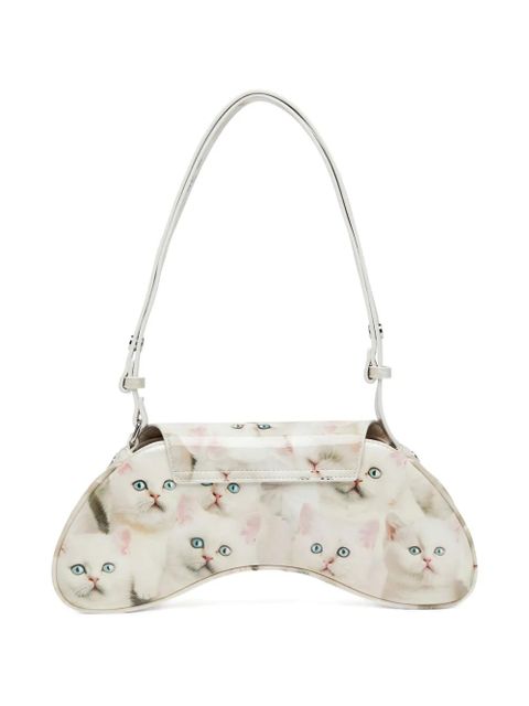 Diesel Play-Glossy shoulder bag - White - zdjęcie produktu nr 2